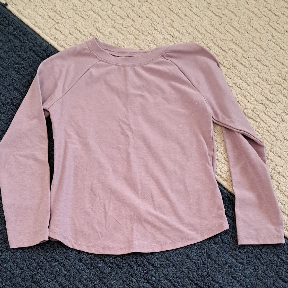 Kids Runway Long Sleeve Mauve Top